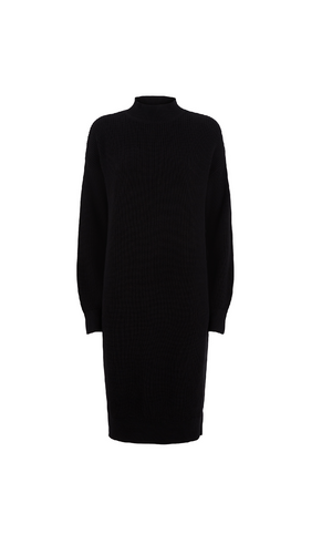 Harley Knitted Dress in Black XS/S, L/XL