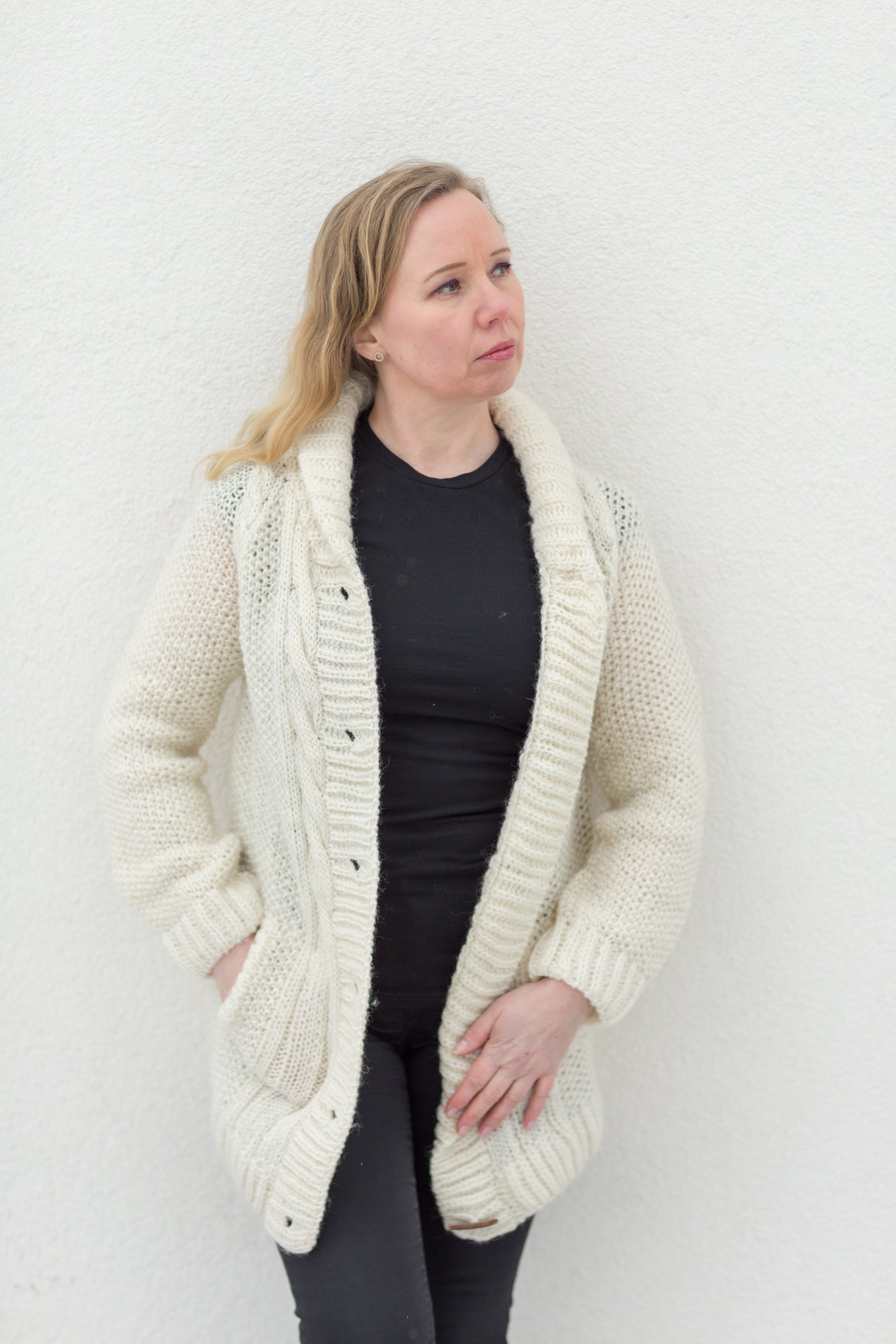 Pia Hand-Knitted Cardigan