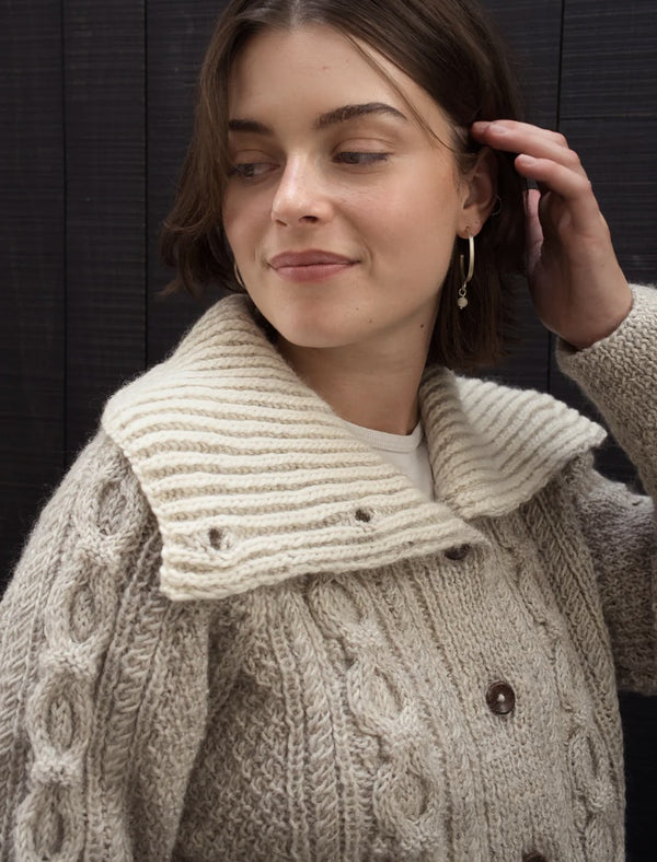 The Chloe Cardigan, Light Grey