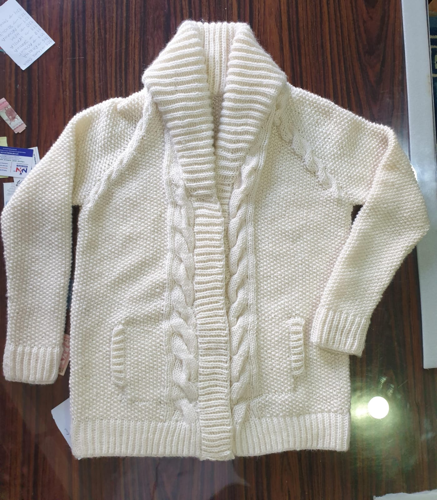 Pia Hand-Knitted Cardigan