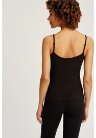 Jemma Camisole Top, XS-M in Black