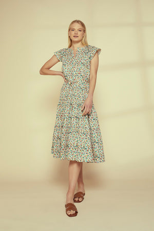V&A Margie Frill Dress, M-XL