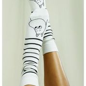 Moomin Socks Stripes White