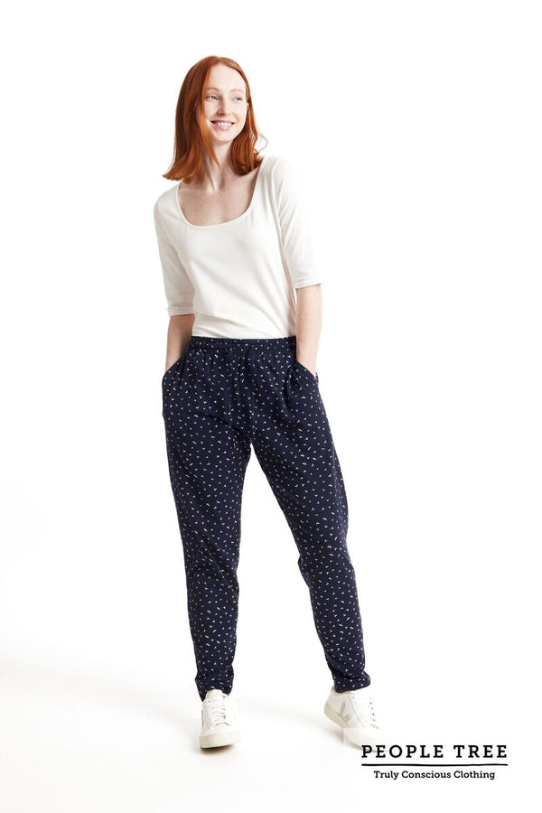 Sasha Seed Print Trousers,L