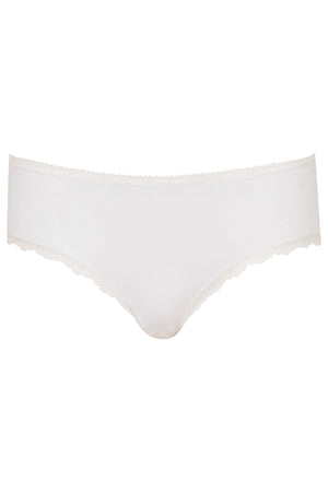 Lace Hipster / White S