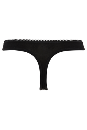 Organic Thong / Black