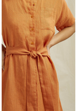 Leanora Linen Dress M, XL