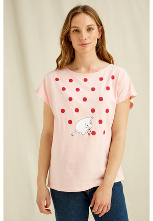 Moomin Dot Print Tee, M