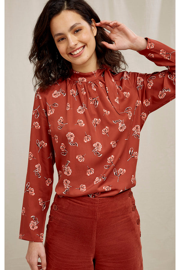 Leana Floral Top L/XL