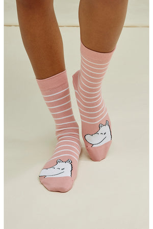 Moomin Socks in Pink