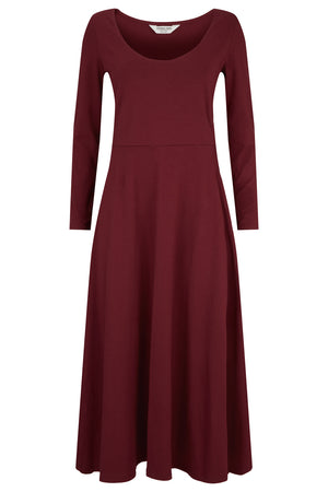 Bianca Dress in Burgundy