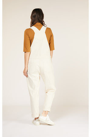 Brooklyn Twill Dungarees, S white
