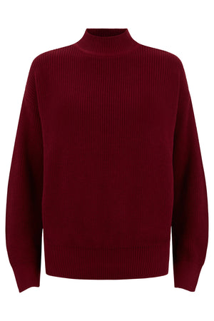 Cody Jumper in Burgundi