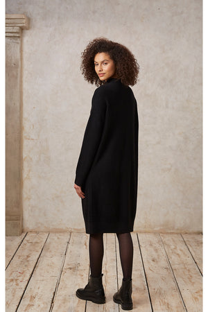 Harley Knitted Dress in Black