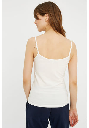 Jemma Camisole Top in White