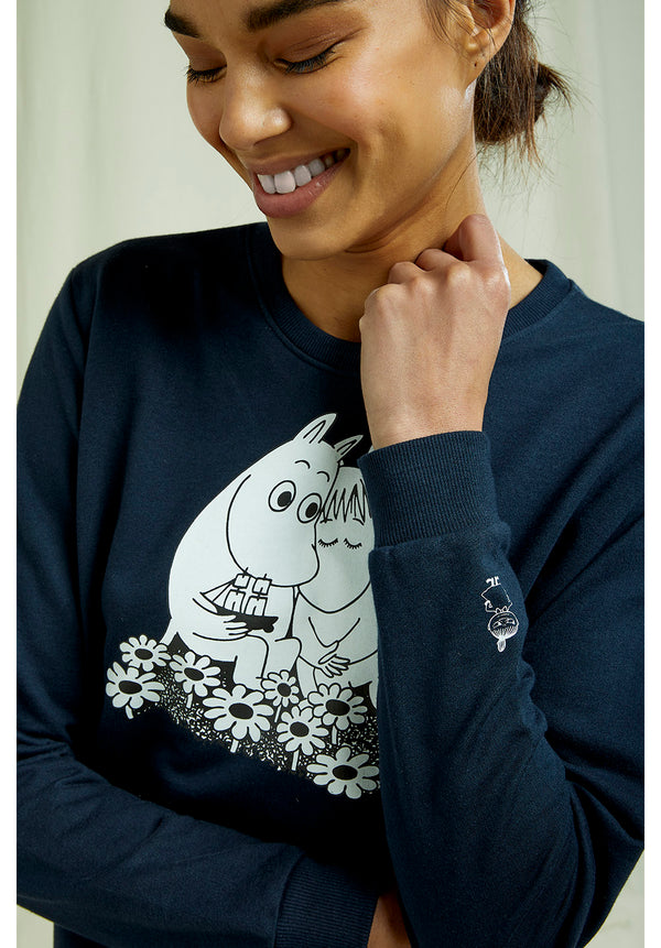 Moomin Sweatshirt XS-M, Navy