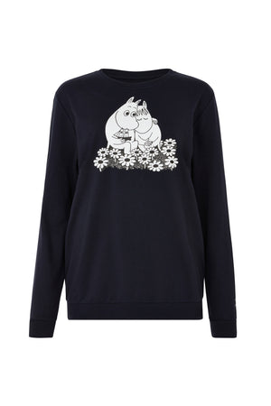 Moomin Sweatshirt XS-M, Navy